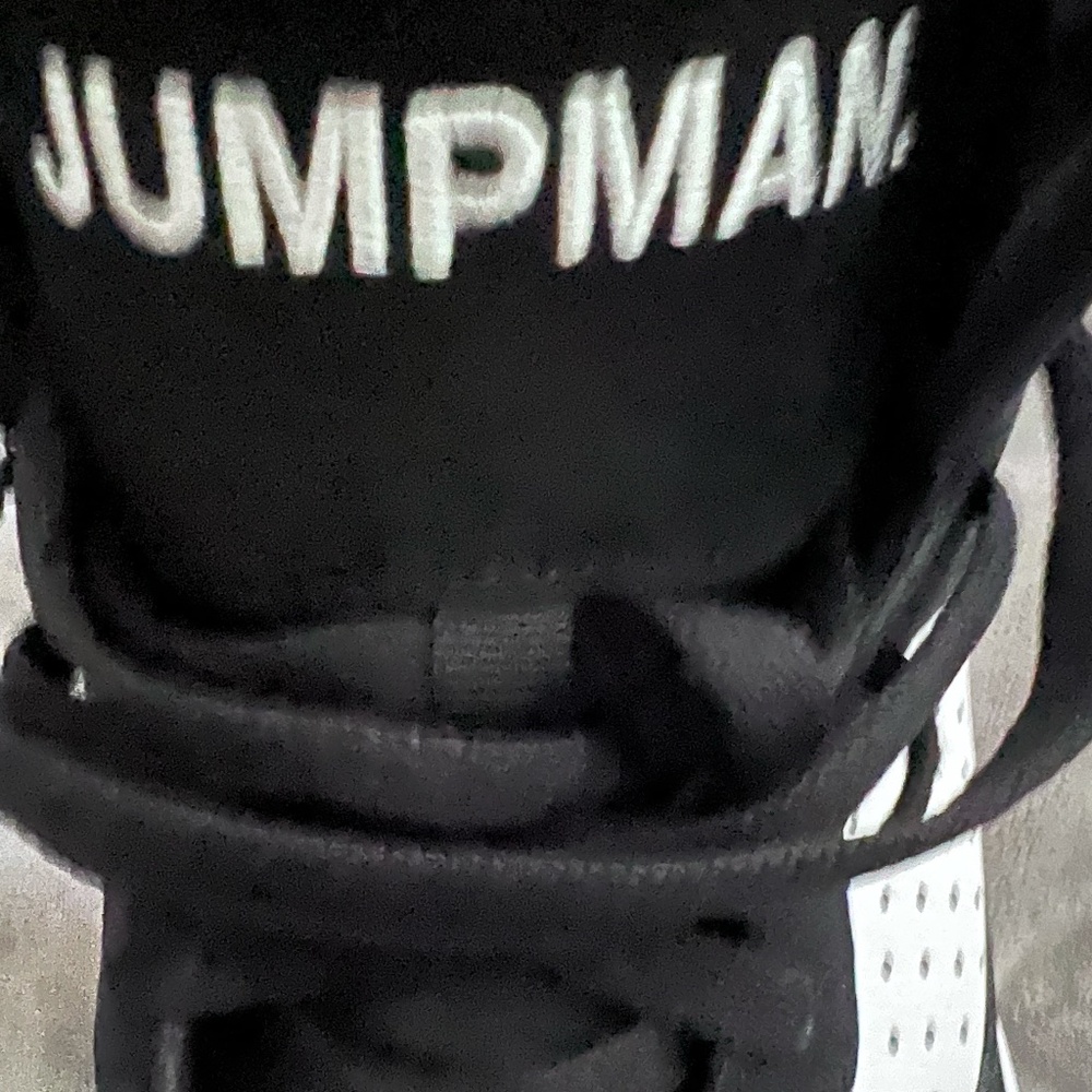 Men's Air Jordon Access Shoes Bl/White/Orange 12M